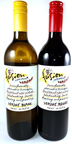 Verjus Gift Set - 1 X White Verjus -750 ML- - 1 X Red Verjus -750 ML-