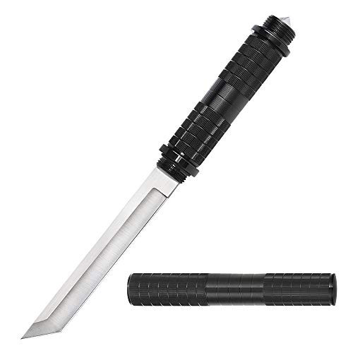NANARDOSO Fixed Blade Tactical Knife with Sheath Tanto Blade Outdoor Survival Knife Hunting Knife for Camping Hiking Work NANARDOSO Fixed Blade Tactical Knife with Sheath Tanto Blade Outdoor Survival Knife Hunting Knife for Camping Hiking Work