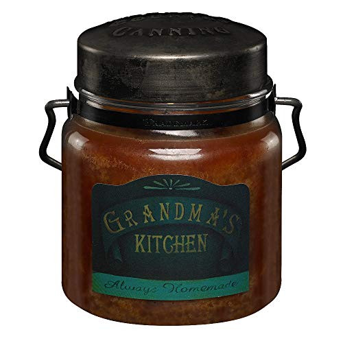 McCalls Candles - Grandmas Kitchen - Highly Scented and Long Lasting - Classic Painted Label - Hand Crafted Metal Lid with Strap and Handle- Premium Wa