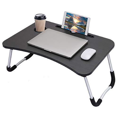 Foldable Lap Desk  Dormitory Bed Table  Laptop Bed Tray Table  Portable Standing Lap Desk  Sofa Breakfast Tray  Notebook Stand Reading Holder  Lap Des