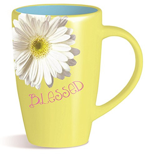 Divinity Boutique 24399 Sunshine Daisies Yellow Mug, Multicolor