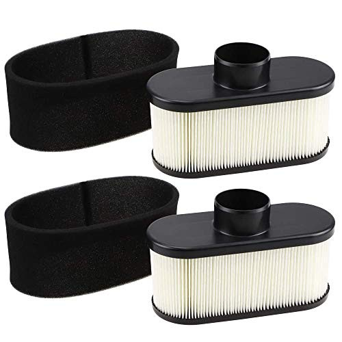 11013-0752 Air Filter with 11013-7046 Pre Filter for Kawasaki 11013-7049 FR730V FR691V FR651V Engine Air Cleaner  Air Filter for Lawn Mower Tractor 2