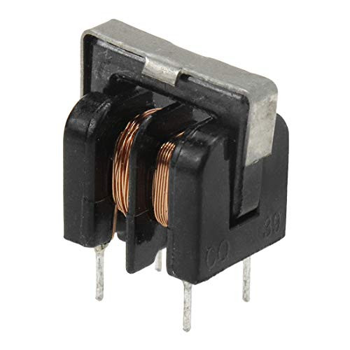 HONJIE 10Pcs Toroid Magnetic Inductor Monolayer Wire Wind Wound 10mH Inductance Coil