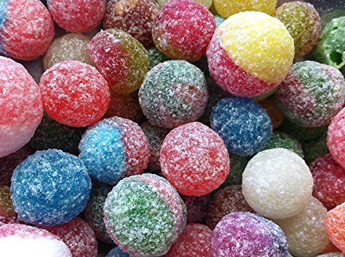 Mega Sour Fizz Bombs Assortment - 500 Grams - 17-6 Ounces