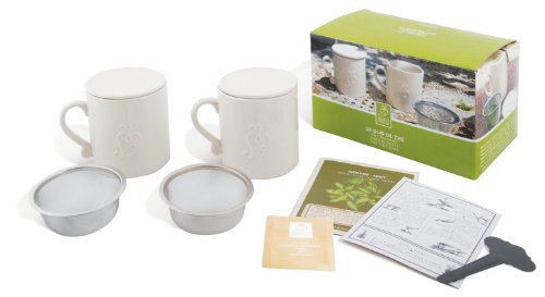 Esschert Design USA 3013 Secrets du Potager The Tea Duet