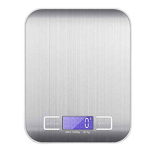 Digital Food Kitchen Scale Multifunction Measures Weight Scale Nutritional Calculator Auto Off Tare LCD Display for Cooking Coffee Precision Jewelry -