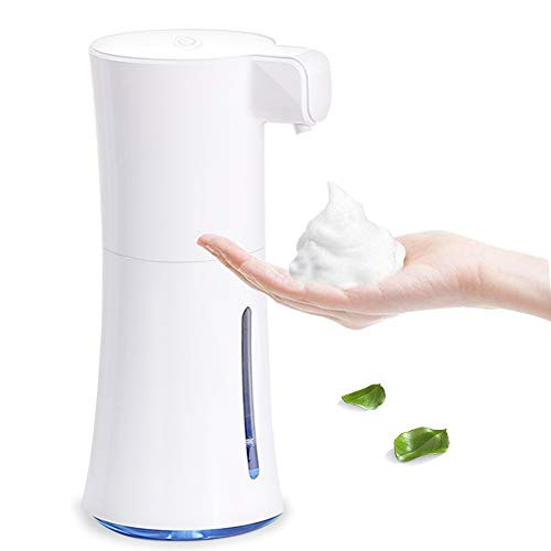 Automatic Soap Dispenser Touchless Foaming Soap Dispenser Infrared Sensor Quiet Auto Foam Hand Soap Dispenser for Bathroom Office No Touch White Bat Automatic Soap Dispenser Touchless Foaming Soap Dispenser Infrared Sensor Quiet Auto Foam Hand Soap Dispenser for Bathroom Office No Touch White Bat