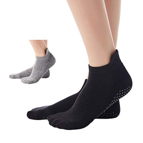 Yoga Socks Non Slip for Women Anti-Skid and Sticky Grips Socks for Barre Dance Pilates Hospital Ballet