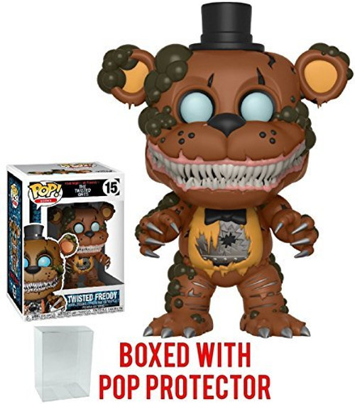 Funko Pop! Books: Five Nights at Freddy's The Twisted Ones - Twisted Freddy Vinyl Figure (Bundled with Pop Box Protector Case) Funko Pop! Books: Five Nights at Freddy's The Twisted Ones - Twisted Freddy Vinyl Figure (Bundled with Pop Box Protector Case)