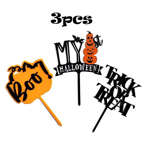 Halloween Cake Topper Trick or Treat Cake Topper Halloween Party Decorations pumpkin Witch Theme Cake Topper My Halloween Cake Topper Boo Bat Cake Top Halloween Cake Topper Trick or Treat Cake Topper Halloween Party Decorations pumpkin Witch Theme Cake Topper My Halloween Cake Topper Boo Bat Cake Top