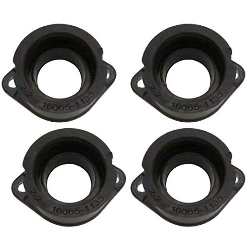 SEMOLTO Carburetor Intake Manifold 4 Intake Manifold Boots kit Kawasaki KZ1000 KZ1100 KandL Supply 11-4853-16065-029 16065-028- SEMOLTO Carburetor Intake Manifold 4 Intake Manifold Boots kit Kawasaki KZ1000 KZ1100 KandL Supply 11-4853-16065-029 16065-028-
