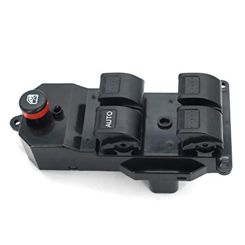 PeakCar 35750-S5A-A02ZA Power Window Switch Compatible with Honda Civic 2001-2005  Honda CRV 2002-2006 Driver Side Power Window Master Control Switch