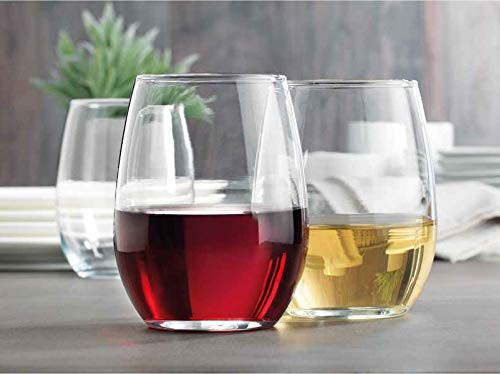 Home Essentials Tablescape Set of 4 Stemless Wine Glass