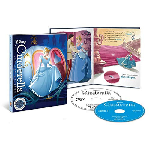 Cinderella The Signature Collection Limited Edition Blu Ray - DVD - Digital - Plus Filmmaker Gallery Storybook