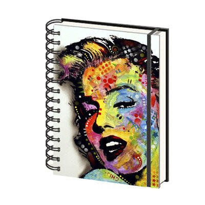 Marilyn Monroe Dean Russo A5 Notebook