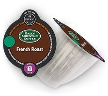 Keurig 2.0 Green Mountain French Roast Coffee , K-Carafe Packs (8)