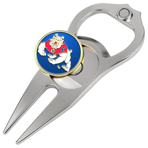 Hat Trick Openers 5-in-1 Divot Tool, Fresno State Bulldogs