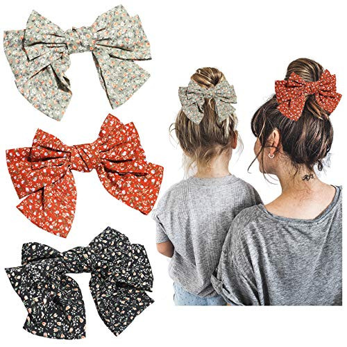 Bow Hair Barrettes for Women Girls Floral Bowknot Clips Girlish Cute Flower Bow Hair Clip Stylish Hair Accessories for Wedding Party Bow Hair Barrettes for Women Girls Floral Bowknot Clips Girlish Cute Flower Bow Hair Clip Stylish Hair Accessories for Wedding Party