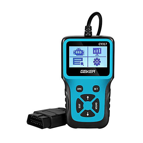 GEKER OBD2 Scanner Code Reader Diagnostic Tool Car Check Engine Light Handheld Car Code Reader OBD II Universal Auto Diagnostic Device Diagnostic Scan