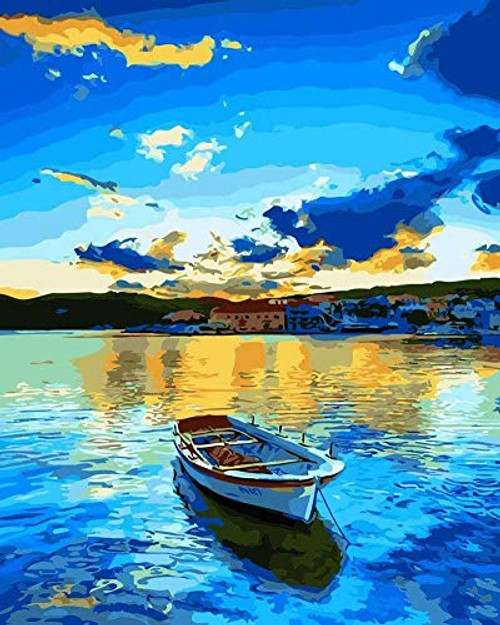 DIY 5D Diamond Painting by Number Kits Crystal Rhinestone Diamond Embroidery Paintings Pictures Arts Craft for Home Wall Decor Full Round Drill-Blue DIY 5D Diamond Painting by Number Kits Crystal Rhinestone Diamond Embroidery Paintings Pictures Arts Craft for Home Wall Decor Full Round Drill-Blue
