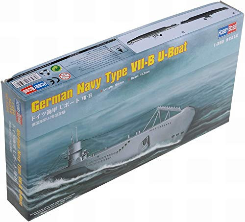 Hobby Boss 1-350 Scale DKM Navy Type VII-A U-Boat - Plastic Model Building Set  83503