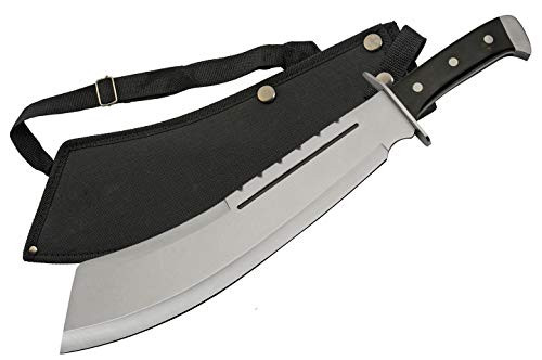 SZCO Supplies 18-25 Black Wood Bully Machete -926948-BK-