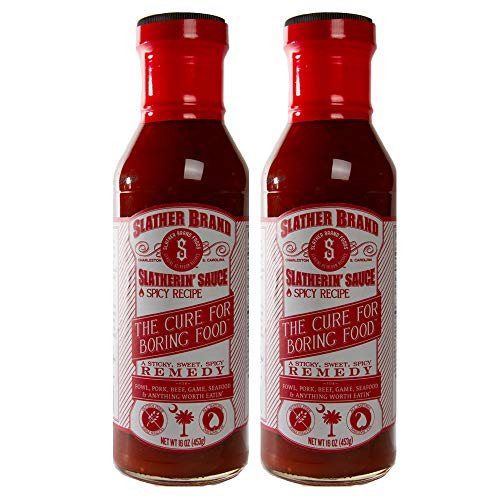 SLATHER Sauce Bold Recipe BBQ - 2 pack of 16 oz