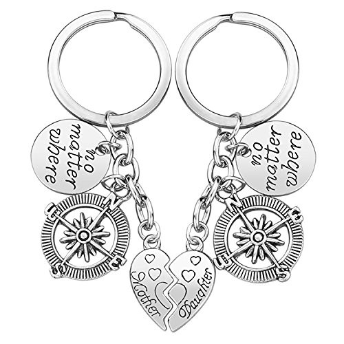 Mother Daughter Gift Keychain - 2PCS Mom Daughter Gift Set for Birthday Christmas, Mom Gifts, Daughter Gifts, Mommy Daughter Jewelry, Mothers Day Gifts Mother Daughter Gift Keychain - 2PCS Mom Daughter Gift Set for Birthday Christmas, Mom Gifts, Daughter Gifts, Mommy Daughter Jewelry, Mothers Day Gifts