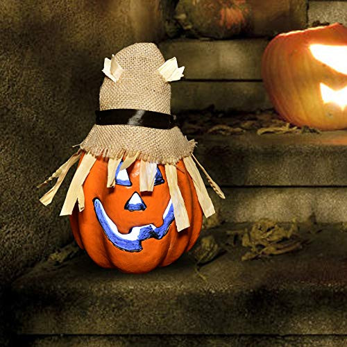 FUN LITTLE TOYS Pumpkin Light Up Halloween Jack-o-Lantern Halloween Decorations Props Outdoor Indoor
