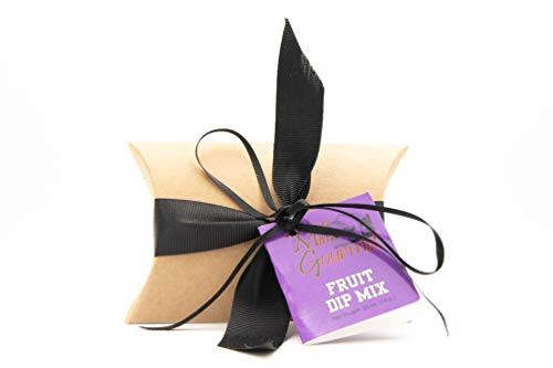 Mills Gourmet Fruit Dip - With Flavors of Poppy Seed  Cinnamon  Nutmeg  and Ginger - All Natural and Fresh Ingredients - 0-5 oz Packet -14 g- - Fruit