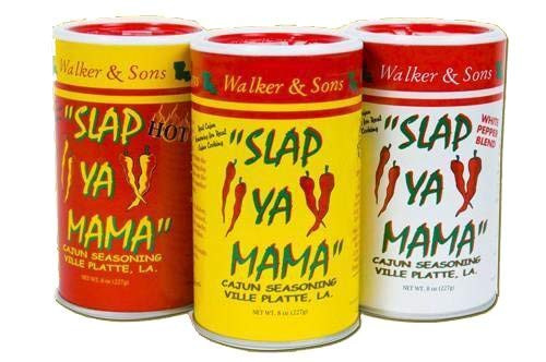 Walker and Sons Slap Ya Mama Cajun Seasoning  Pack of 3  8oz -Premium pack-