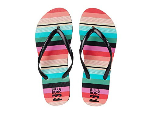 Billabong Womens DAMA Flip Flop  Rosa  9 Regular US