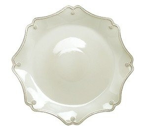Juliska "Berry & Thread" Scallop Dessert Plate, Whitewash