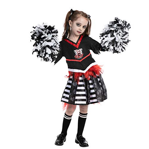 Spooktacular Creations Child Girl Cheerless Costume -Large- Black