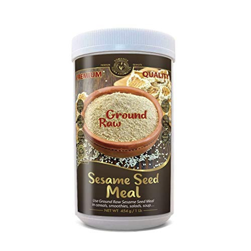 Ground Raw Sesame Seed Meal -1 lb-454 g-