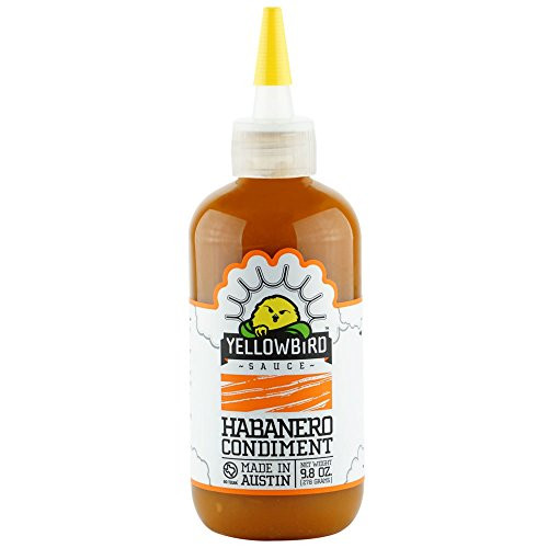 Yellowbird Habanero Condiment Sauce 9 oz -Pack of 3-