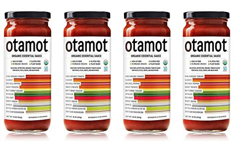 Otamot Organic Essential Sauce -4 Pack-  10 Organic Veggies  No Sugar Added  Non-GMO  Vegan  Whole30 Approved
