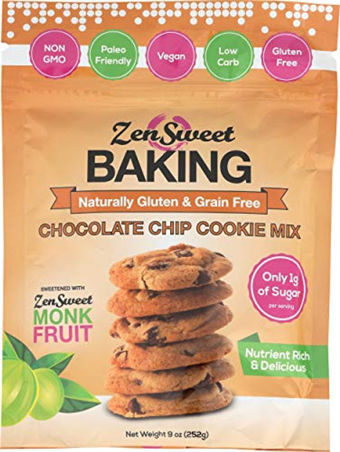 ZENSWEET Chocolate Chip Cookie Mix  9 OZ