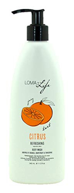 Loma Hair Care Citrus Hand and Body Lotion  Orange  Grapefruit and Tangerine  8 fl- oz-