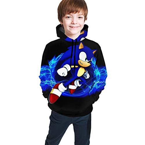 Xuedong Soni-c The Hedgeho-g Hoodie Boys Girls Kids 3D Print Unisex Pullover Sweatshirts Xuedong Soni-c The Hedgeho-g Hoodie Boys Girls Kids 3D Print Unisex Pullover Sweatshirts