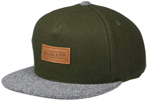 Pendleton Mens Wool Mixed Hat  Rain Forest and Grey  1-SZ