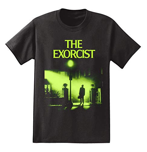 The Exorcist Mens Movie T-Shirt Vintage Movie Shirt - Horror Tee -Black  X-Large-