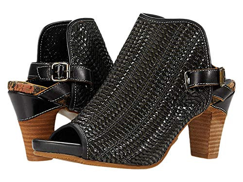 Spring Step LArtiste Womens Nicolle Slingback Sandal Black EU 42 - US 10-5-11