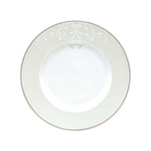Lenox Opal Innocence Scroll 9-Inch Accent Plate