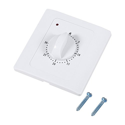 Goick Timer Socket-AC 220V 10A 30Min Electronic Time Countdown Digital Time Plug Timer Switch Control Socket