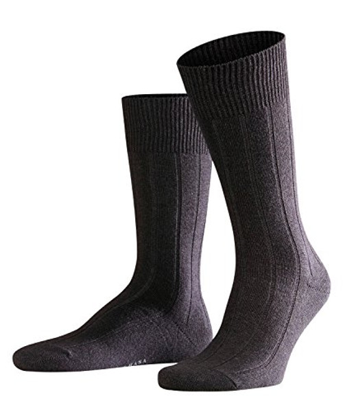 Falke Mens Lhasa Rib M SO  Grey -Anthracite Melange 3080-  US 9-5-12 -EU 43-46 ? UK 8-5-11-