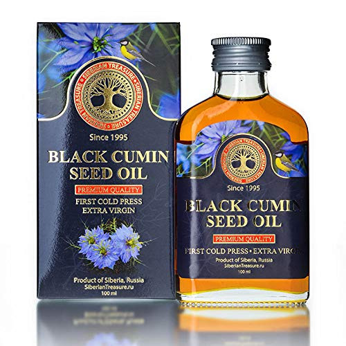 Siberian Black Cumin Seed Oil 100 Ml  Premium Quality  Extra Virgin  First Cold Press  3-4 Fl Oz