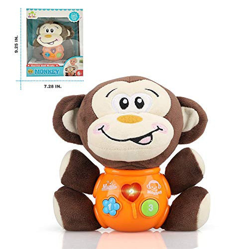 Baby Soother Toys Baby Sleep Soothers - Baby Music Toys 0-6 Months Soothing Dolls Plush Soother Musical Dolls Pacifiers Soothing Partners Night Light
