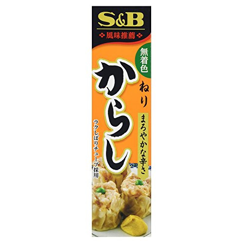 SandB Japanese Seasoning Paste Series in Plastic Tube -Karashi Paste-