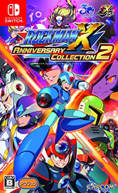 Capcom Rockman X Anniversary Collection 2 NINTENDO SWITCH JAPANESE IMPORT REGION FREE